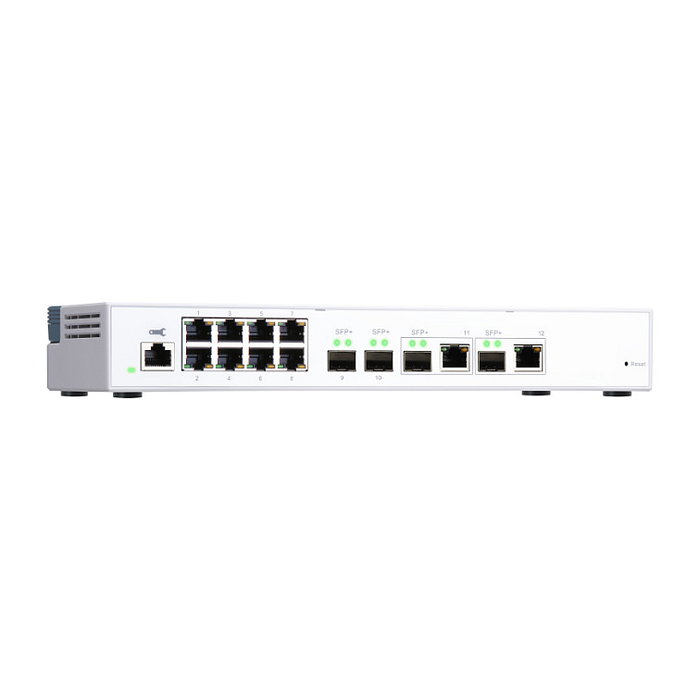 QNAP QSW-M408-2C Switch de Red Gestionado 12 Puertos Blanco