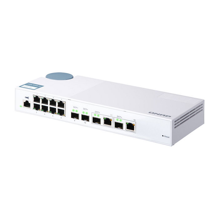QNAP QSW-M408-2C Switch de Red Gestionado 12 Puertos Blanco