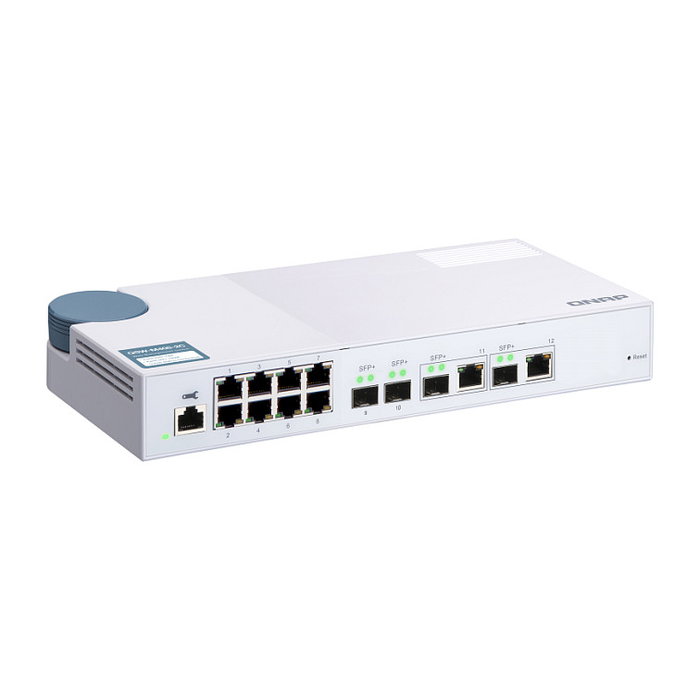 QNAP QSW-M408-2C Switch de Red Gestionado 12 Puertos Blanco