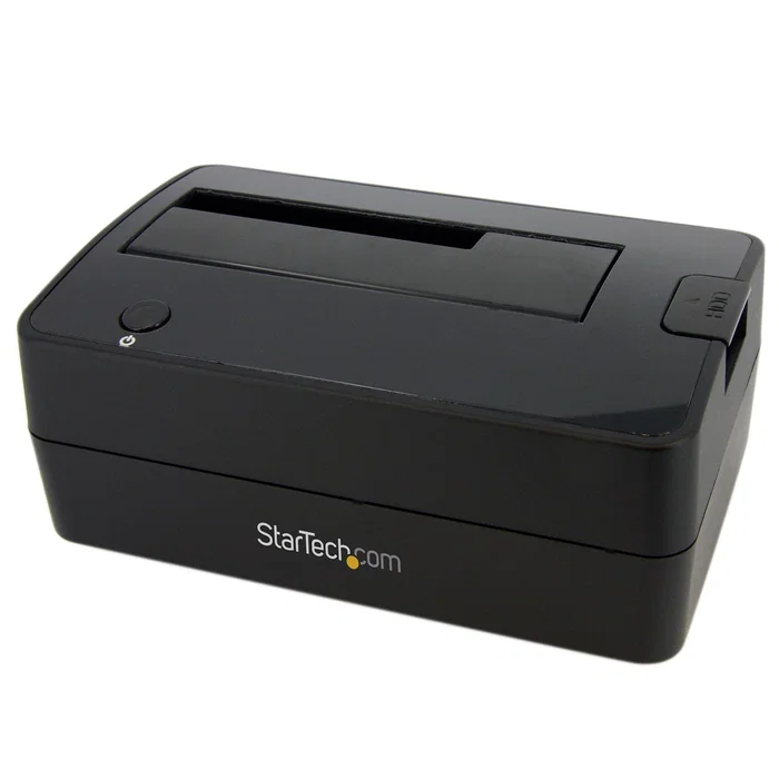 StarTech.com Docking Station USB 3.0 a SATA para Disco Duro de 1 Bahía - Base USB 3.0 para SSD 2.5/3.5 SATA I/II/III, Carga Superior, Negro StarTech.com Docking Station USB 3.0 a SATA para Disco Duro de 1 Bahía - Base USB 3.0 para SSD 2.5/3.5 SATA I/II/III, Carga Superior, Negro