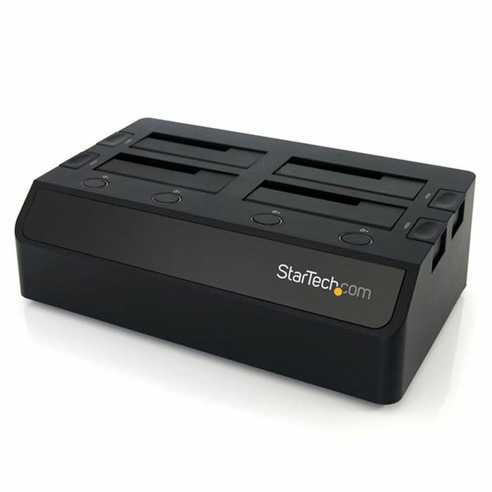 StarTech.com Docking Station USB 3.0 de 4 Bahías para SATA de 2,5 y 3,5 pulgadas
