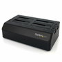StarTech.com Docking Station USB 3.0 de 4 Bahías para SATA de 2,5 y 3,5 pulgadas