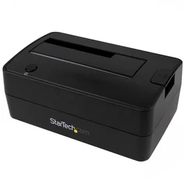 StarTech.com Docking Station USB 3.1 a SATA III para Discos Duros y SSD de 2.5/3.5 Pulgadas - Base con Bahía de Carga Superior - Negro