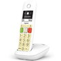 Gigaset Teléfono Inalámbrico E290 Blanco con Teclas Grandes y Pantalla Amplia S30852-H2901-D202