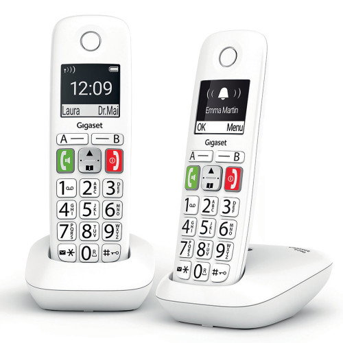Gigaset E290 Teléfono fijo inalámbrico Blanco