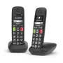 Gigaset E290 Duo Teléfono Inalámbrico Negro