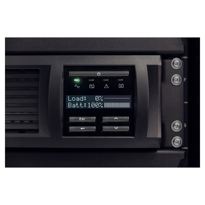 APC SMT750RMI2UNC SAI Smart-UPS Rack 2HE 750VA/500W con Tarjeta de Red - Regulador Interactivo con Batería Hot-Swap