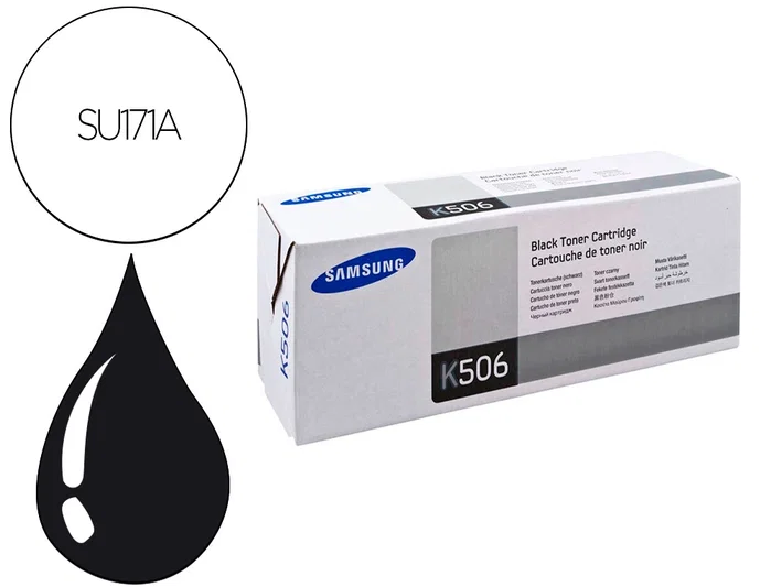 HP Samsung CLT-K506L Cartucho de Tóner Negro Alta Capacidad