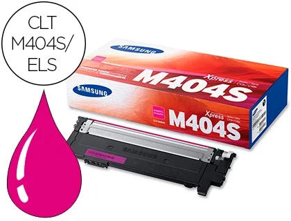 Samsung Cartucho de Tóner CLT-M404S Magenta Samsung Cartucho de Tóner CLT-M404S Magenta