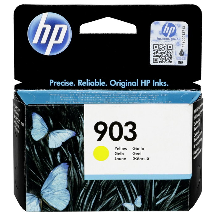 HP Cartucho de Tinta Original 903 Amarillo T6L95AE HP Cartucho de Tinta Original 903 Amarillo T6L95AE