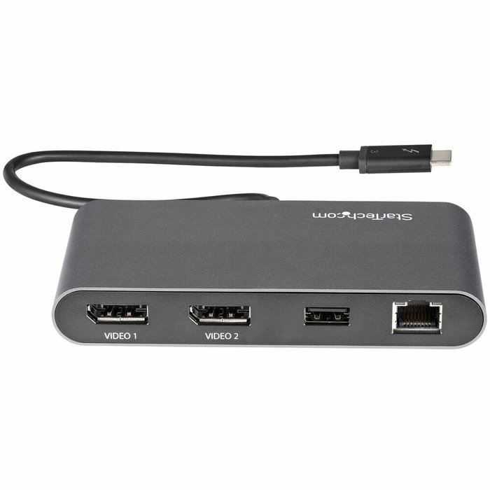 Startech Estación de Docking Thunderbolt 3 con 2 Puertos DisplayPort