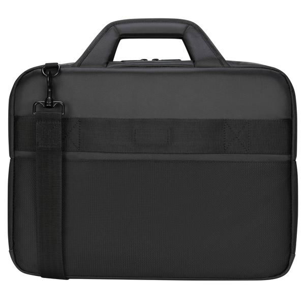 Targus Citygear Maletín para Portátil de 15 - 17.3 Pulgadas, Negro, con Asa de Transporte y Tirante para Hombro, Hasta 43.9 cm (17.3"), Monotono
