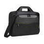 Targus Citygear Maletín Toploader para Portátil hasta 17.3", Compartimento para Tableta, Color Negro