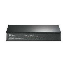 TP-Link TL-SF1008P Switch de 8 Puertos 10/100 con 4 Puertos PoE, Negro