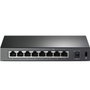 TP-Link TL-SF1008P Switch de 8 Puertos 10/100 con 4 Puertos PoE, Negro