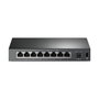 TP-Link TL-SF1008P Switch de 8 Puertos 10/100 con 4 Puertos PoE, Negro