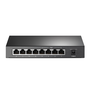 TP-Link TL-SF1008P Switch No Administrado Fast Ethernet 8 Puertos PoE Negro