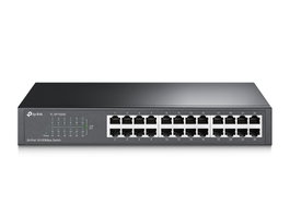 TP-LINK TL-SF1024D Switch Fast Ethernet 24 Puertos Negro
