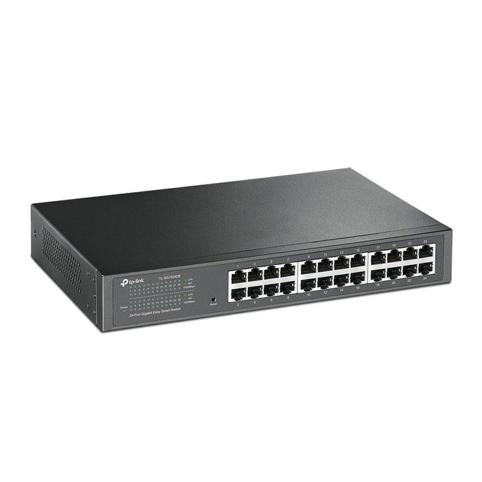 TP-Link TL-SG1024DE Switch Gigabit Easy Smart de 24 Puertos Negro