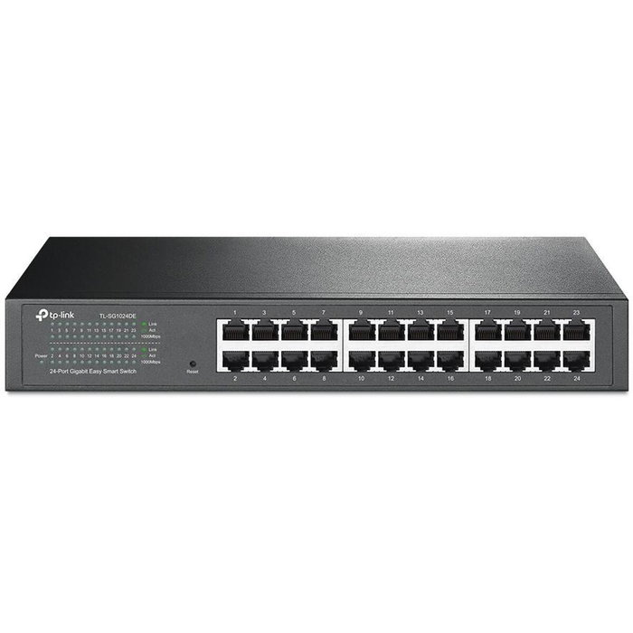 TP-Link TL-SG1024DE Switch Gigabit Easy Smart de 24 Puertos Negro