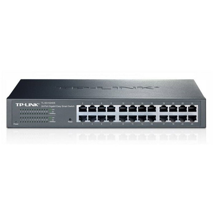 TP-Link TL-SG1024DE Switch Gigabit Easy Smart de 24 Puertos Negro