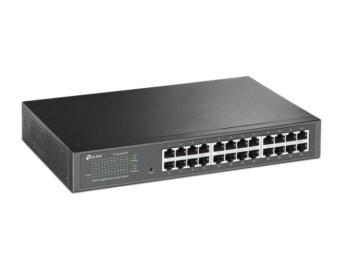TP-Link TL-SG1024DE Switch Gigabit Easy Smart de 24 Puertos Negro