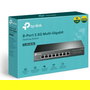 TP-Link Switch TL-SG108-M2 8 Puertos 2.5Gbps Desktop Gigabit Ethernet - Plug and Play, Sin Ventilador, Montaje Pared/Escritorio