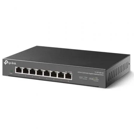 TP-Link Switch TL-SG108-M2 8 Puertos 2.5Gbps Desktop Gigabit Ethernet - Plug and Play, Sin Ventilador, Montaje Pared/Escritorio TP-Link Switch TL-SG108-M2 8 Puertos 2.5Gbps Desktop Gigabit Ethernet - Plug and Play, Sin Ventilador, Montaje Pared/Escritorio