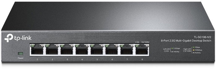 TP-Link TL-SG108-M2 Switch de 8 puertos 2.5G Negro