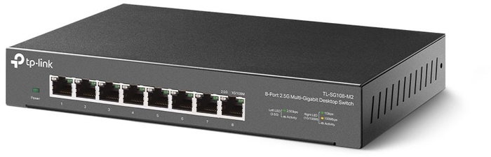 TP-Link TL-SG108-M2 Switch de 8 puertos 2.5G Negro