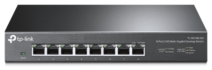 TP-Link TL-SG108-M2 Switch de 8 puertos 2.5G Negro