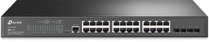 TP-Link TL-SG3428 JetStream Switch Gestionado 24 Puertos Gigabit y 4 SFP