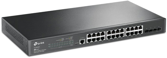 TP-Link TL-SG3428 JetStream Switch Gestionado 24 Puertos Gigabit y 4 SFP