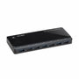 TP-Link UH720 Hub USB de 9 puertos con 2 puertos de carga rápida, Negro