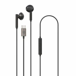 Celly Auriculares USB-C con Micrófono Negro