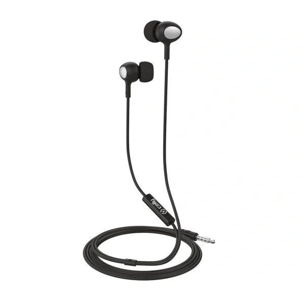 Celly UP500BK Auriculares Alámbricos Intrauditivos para Llamadas y Música Negro Celly UP500BK Auriculares Alámbricos Intrauditivos para Llamadas y Música Negro