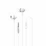 Celly UP500WH Auriculares Alámbricos Blanco con Micrófono