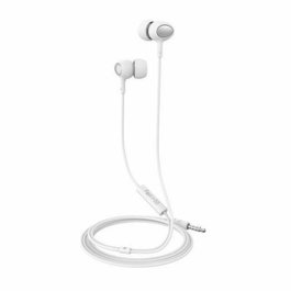 Celly UP500WH Auriculares Alámbricos Blanco con Micrófono