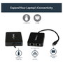 StarTech Adaptador de red USB-C con doble puerto Ethernet Gigabit y puerto USB 3.0 Tipo-A