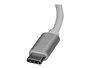 StarTech.com Adaptador USB-C a RJ45 Gigabit Ethernet con Chipset RTL8153, Plata
