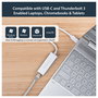 StarTech Adaptador de red USB-C a Gigabit - Plata