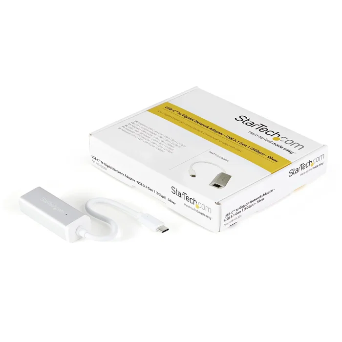 StarTech Adaptador de Red Gigabit USB-C Plateado US1GC30A