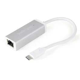 StarTech.com Adaptador de red USB-C a Gigabit, Ethernet, 5000 Mbit/s, Plateado