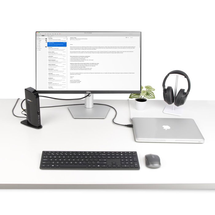 StarTech.com Docking Station 12 en 1 con HDMI, DVI y 6 puertos USB