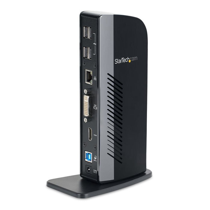 StarTech.com Docking Station 12 en 1 con HDMI, DVI y 6 puertos USB