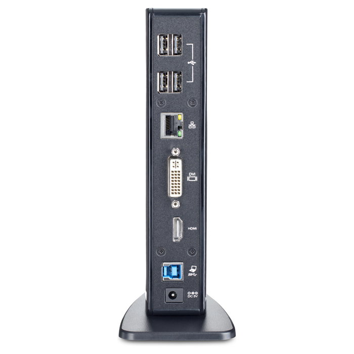 StarTech.com Docking Station 12 en 1 con HDMI, DVI y 6 puertos USB