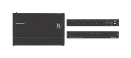 Kramer VM-4H2 Splitter Distribuidor Amplificador HDMI 2.0 1 en 4, 4K HDR10, HDCP 2.2, 17.82Gbps, Negro