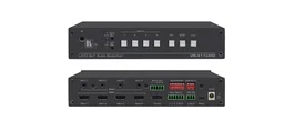 Kramer VS-411UHD Interruptor/Selector HDMI 4K Ultra HD, 4 Entradas 1 Salida, Control RS-232/IR, Ancho de Banda 8.91 Gbit/s, Color Negro