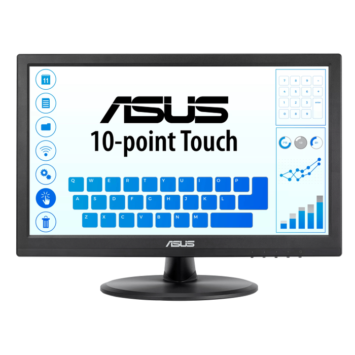 ASUS VT168HR Monitor LED Táctil Multitouch 15.6" WXGA (1366x768) 5ms HDMI USB VESA Color Negro para PC ASUS VT168HR Monitor LED Táctil Multitouch 15.6" WXGA (1366x768) 5ms HDMI USB VESA Color Negro para PC