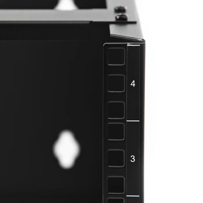Startech WALLMOUNT4 Bastidor de pared 4U Negro